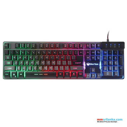 Meetion K9300 Rainbow Backlit Gaming Keyboard (6M)